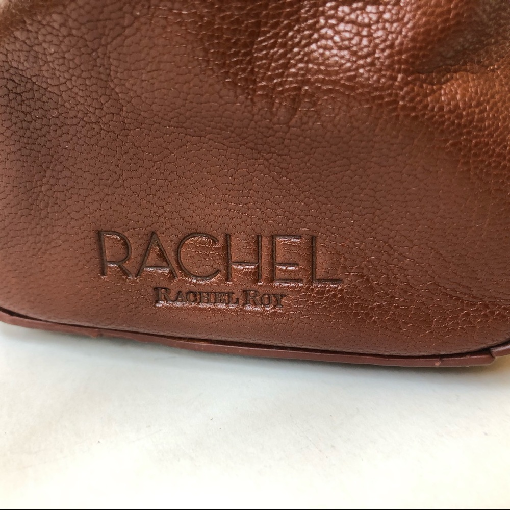 RACHEL Rachel Roy Gorgeous Cognac Glazed Vachetta Leather - Picture 5 of 14